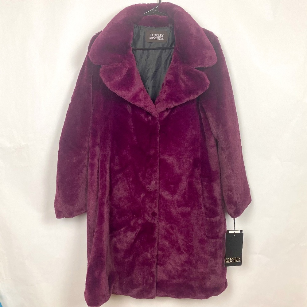 Badgley Mischka Faux Fur Bunny